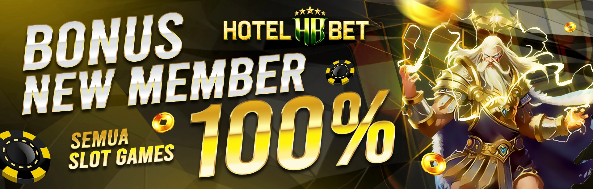 Bonus New Member 100% Slot